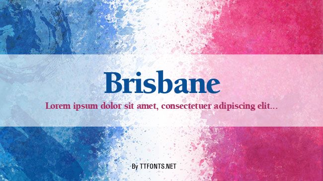 Brisbane example