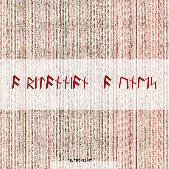 Britannian Runes example