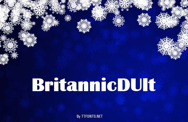 BritannicDUlt example