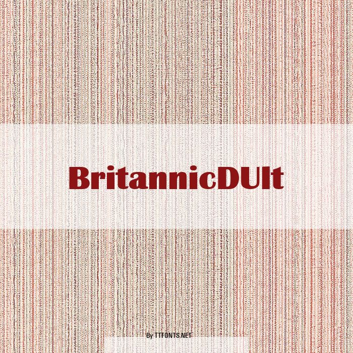 BritannicDUlt example