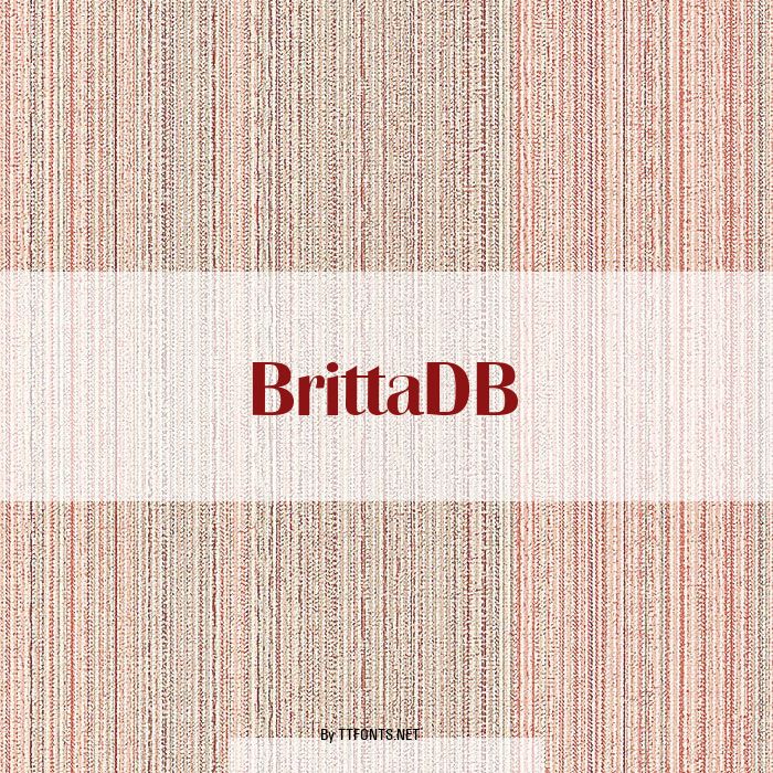 BrittaDB example