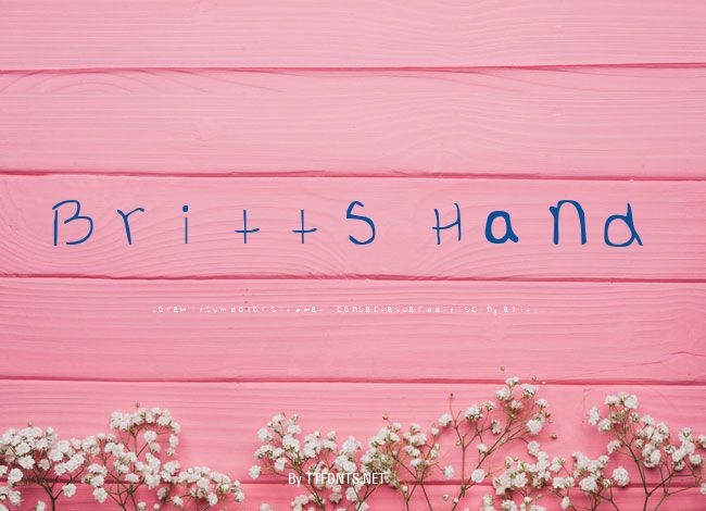 Britts Hand example