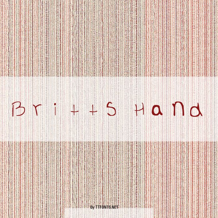 Britts Hand example