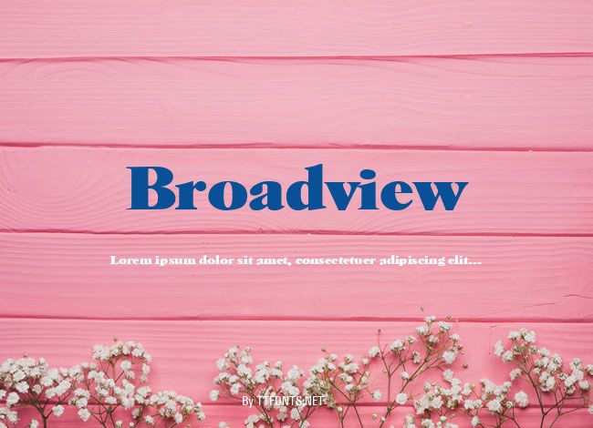 Broadview example