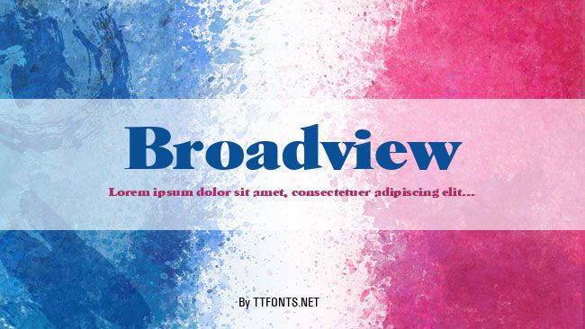 Broadview example