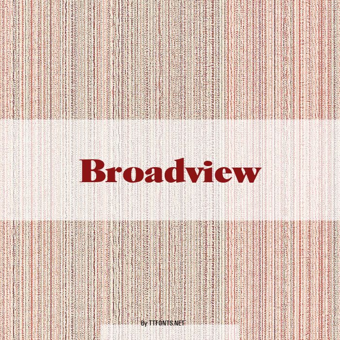 Broadview example