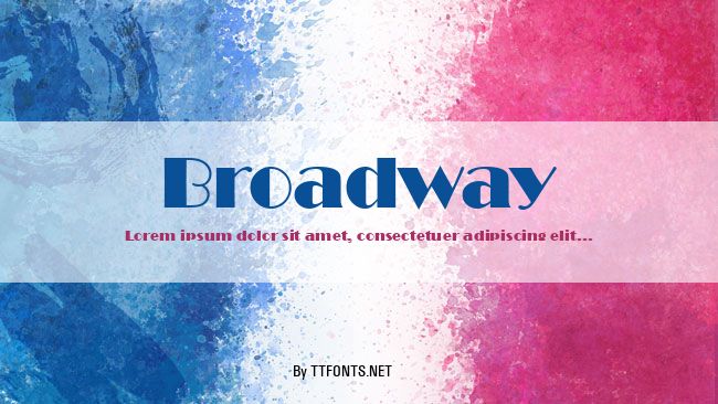 Broadway example