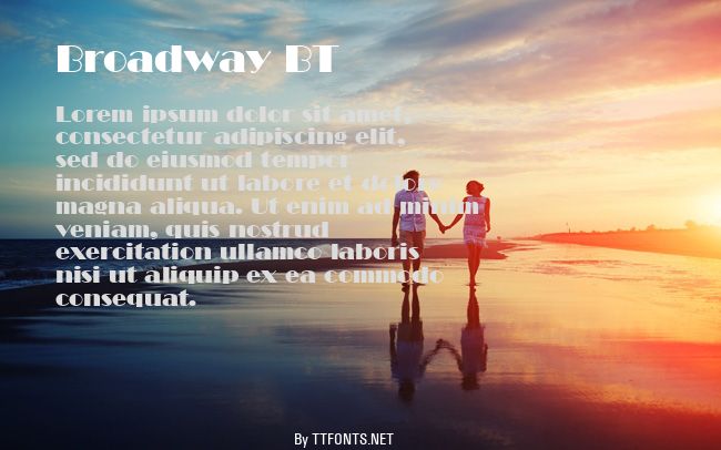 Broadway BT example