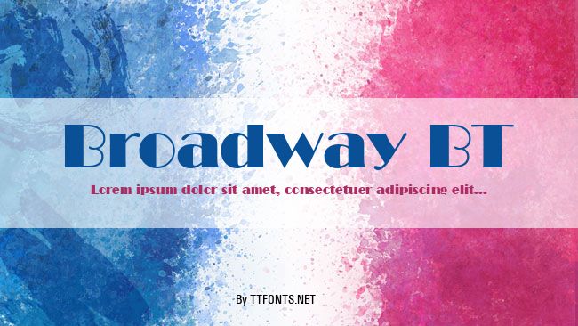 Broadway BT example