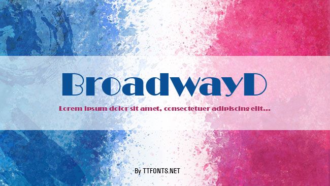 BroadwayD example