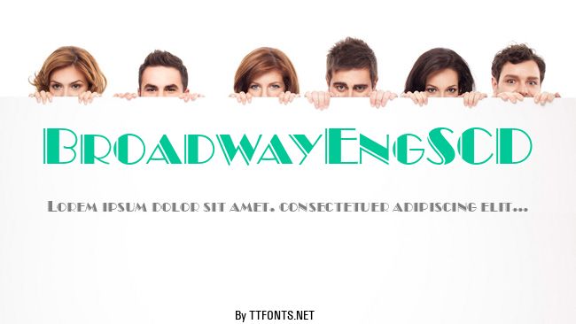 BroadwayEngSCD example