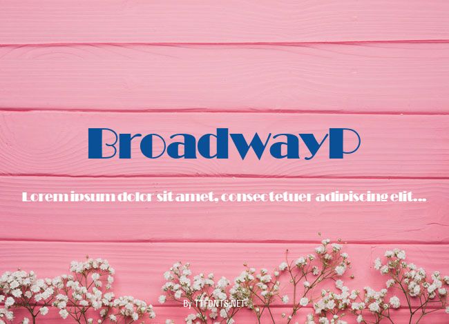 BroadwayP example