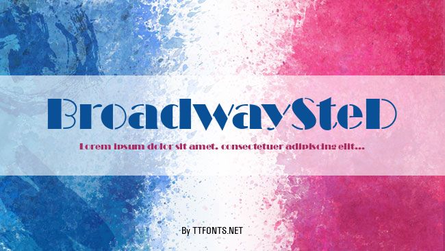 BroadwaySteD example