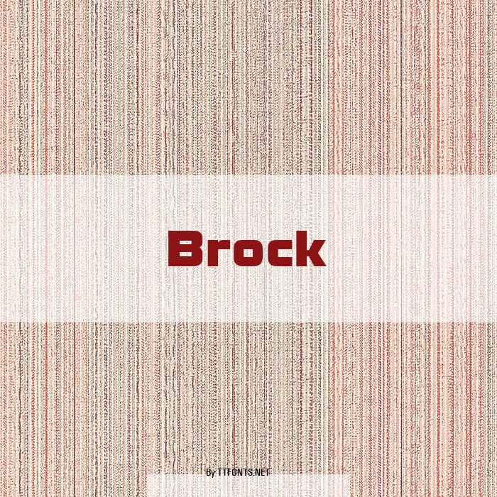 Brock example