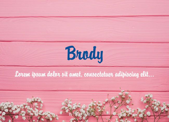 Brody example