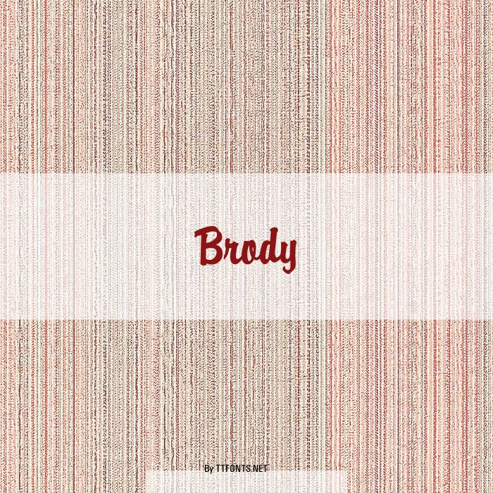 Brody example