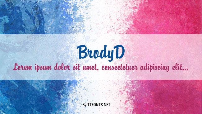 BrodyD example