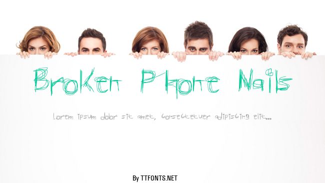 Broken Phone Nails example