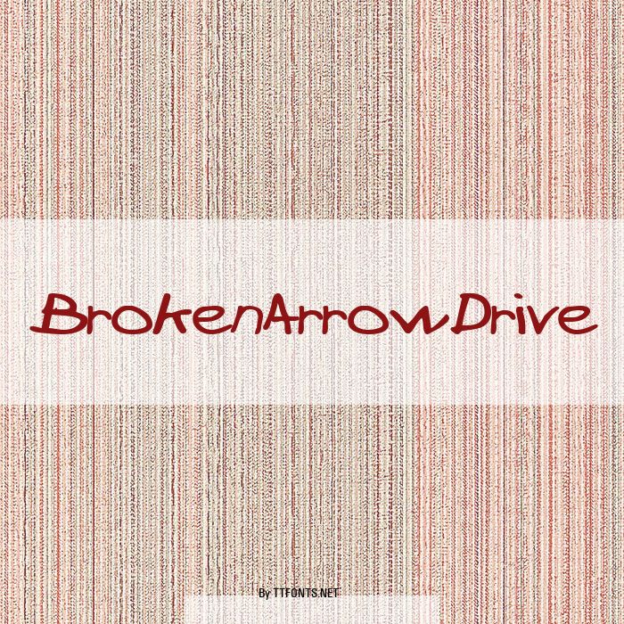 BrokenArrowDrive example