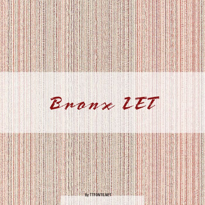 Bronx LET example