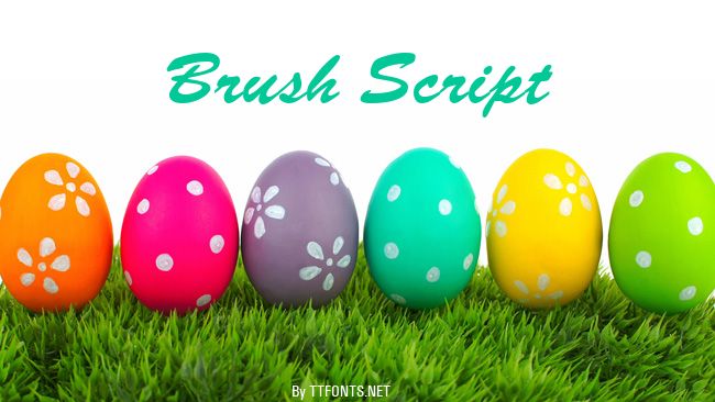 Brush Script example