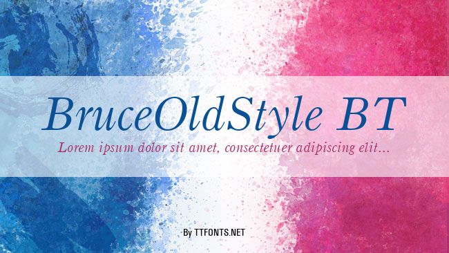 BruceOldStyle BT example