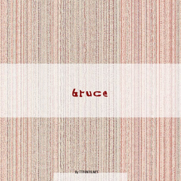 Bruce example