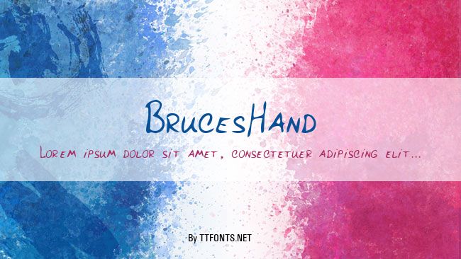 BrucesHand example