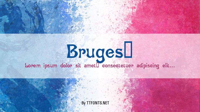 Bruges! example