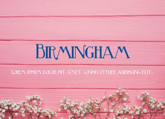 Birmingham example