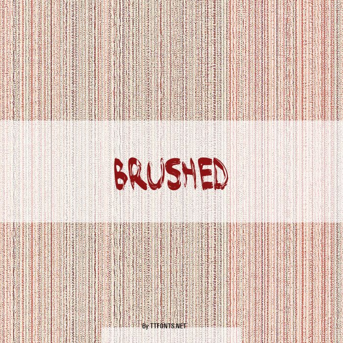 Brushed example