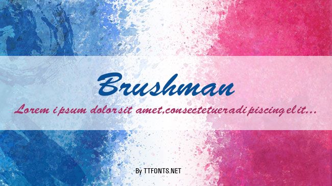 Brushman example