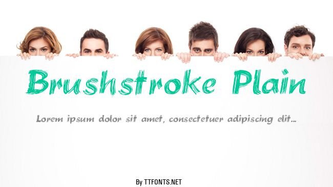 Brushstroke Plain example