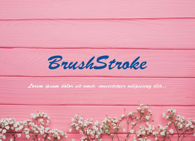 BrushStroke example