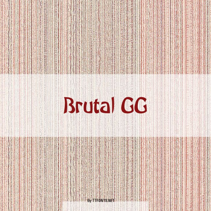 Brutal GG example