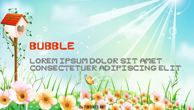 Bubble example