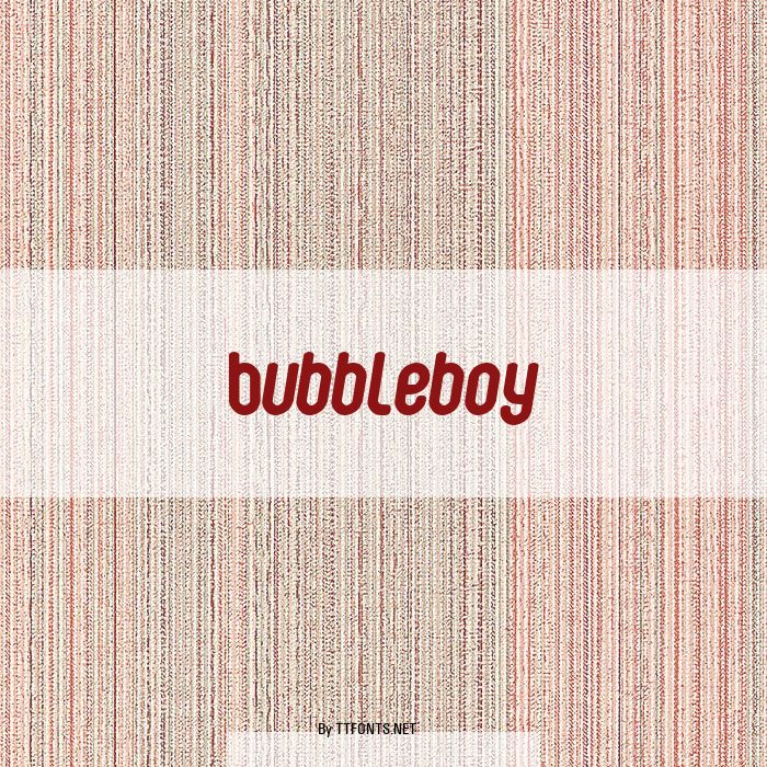 Bubbleboy example