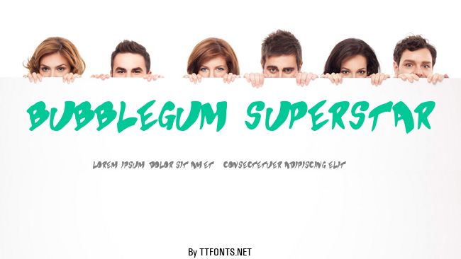 Bubblegum Superstar example
