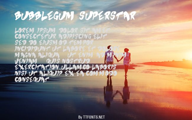 Bubblegum Superstar example