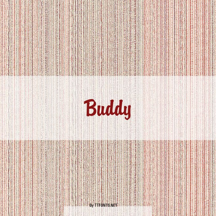 Buddy example