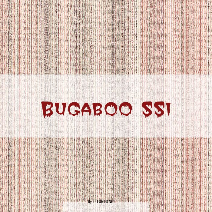 Bugaboo SSi example
