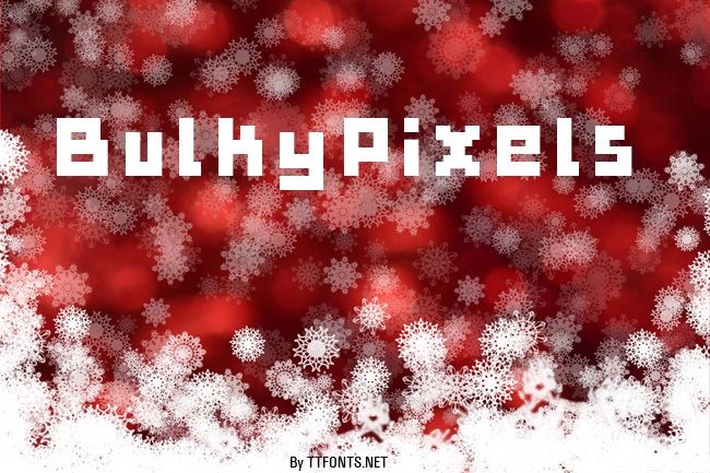 BulkyPixels example