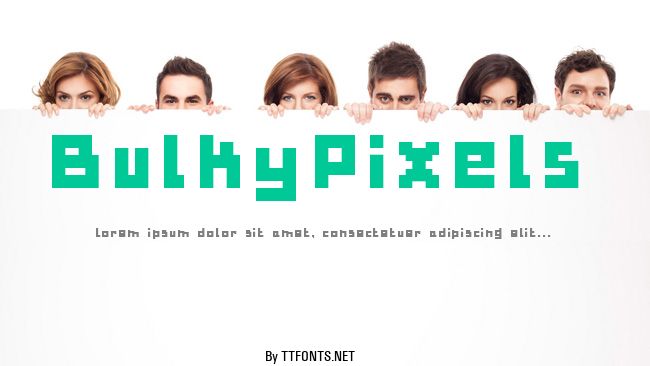 BulkyPixels example