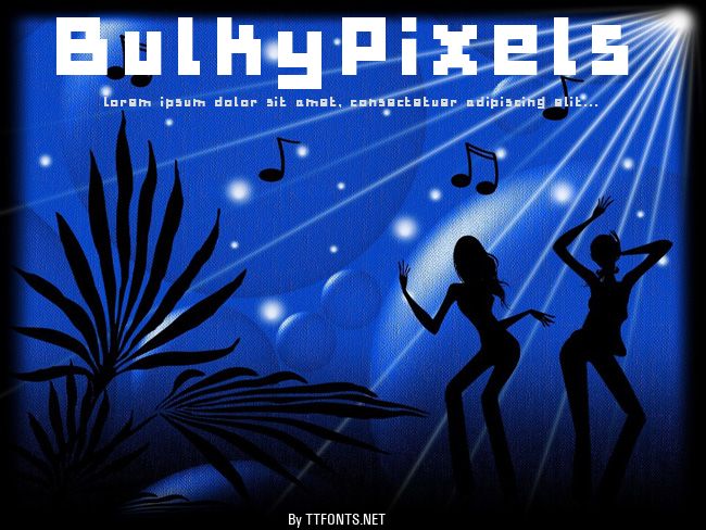 BulkyPixels example