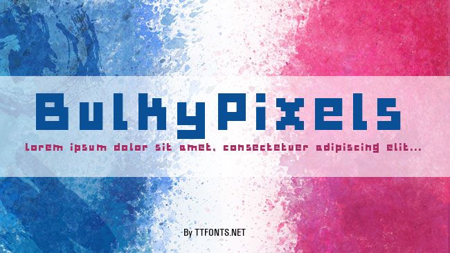 BulkyPixels example
