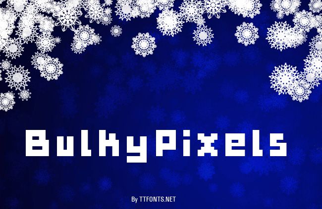 BulkyPixels example