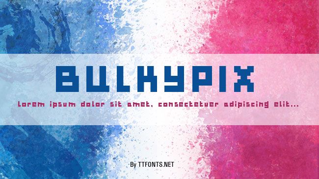 BULKYPIX example