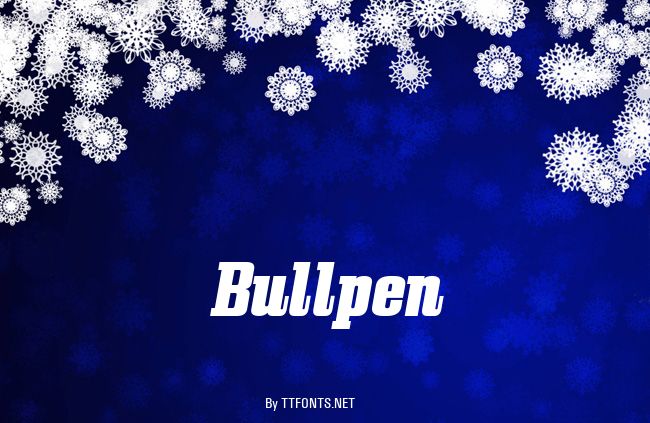 Bullpen example