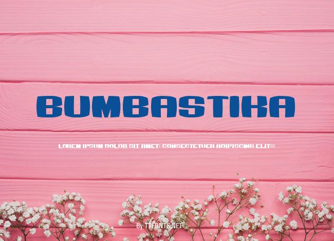 Bumbastika example