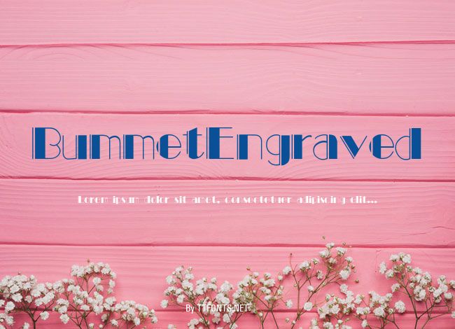 BummetEngraved example